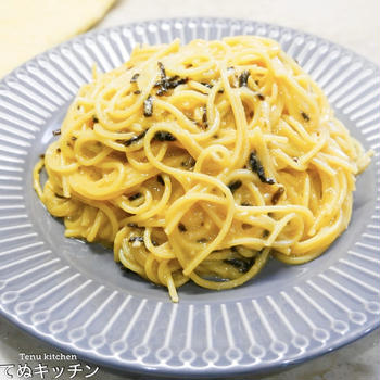 主材料は卵とパスタだけ！レンジで超簡単にできるのにめっちゃ美味しい！『和風カルボナーラ』の作り方