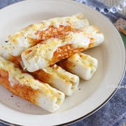 キャベちくわの七味マヨチーズ焼き←かなりオススメ
