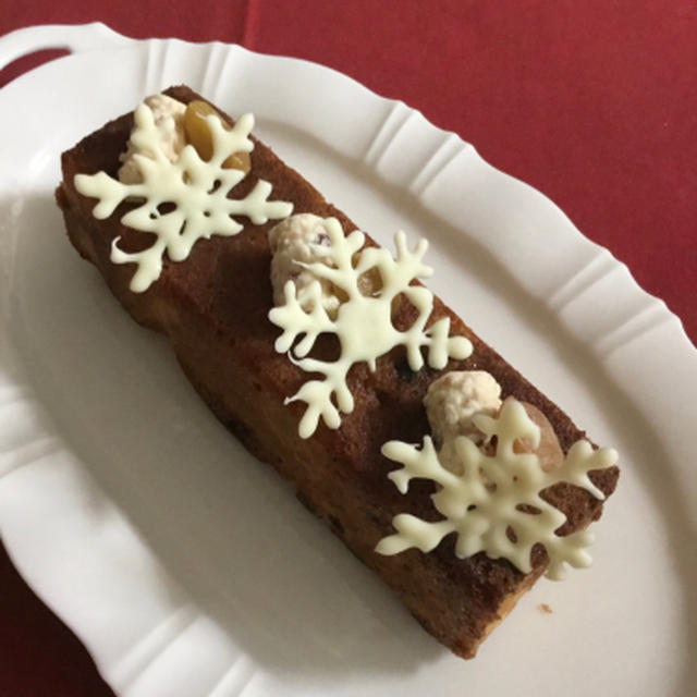 今年のクリスマスケーキは焼き菓子で