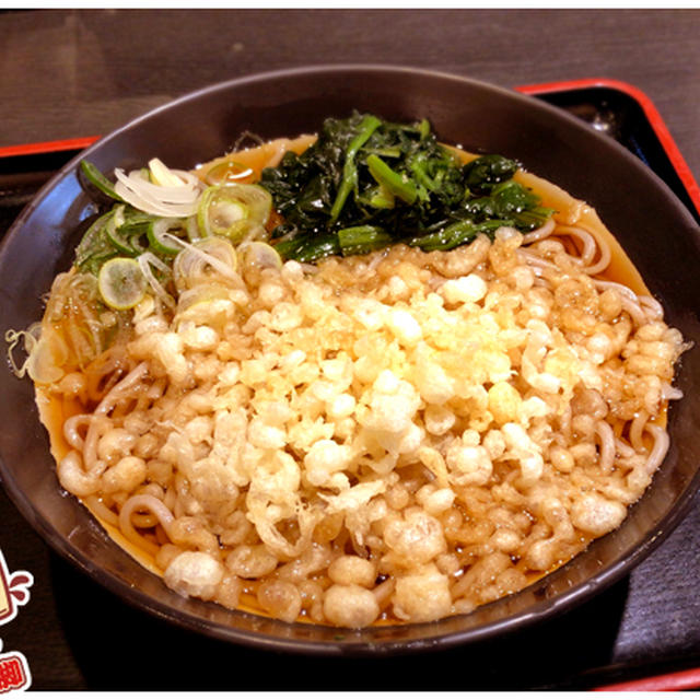 立ち蕎麦行脚「小粋そば浅草北口店のたぬきそば」