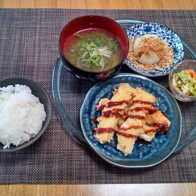 毎日食べても飽きないレンジ蒸し☆チーズちくわのパン粉焼き♪☆♪☆♪