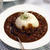 牛スジカレーとEggs Benedict