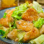 【レシピ】シャキッとヘルシー♬レタスと鶏むね肉のオイスター炒め♬