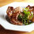 万能ごまだれに漬けた豚肉をソテー
