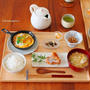 なんでもない日のおうちごはん　あるもの定食  &　お金を整える