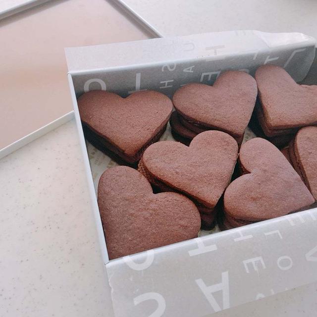 ハートのガナッシュサンドクッキー♡告知とドラマ