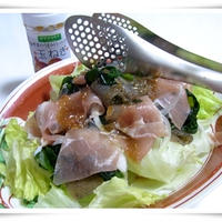 ≪玉ねぎ≫で蒟蒻わかめサラダ