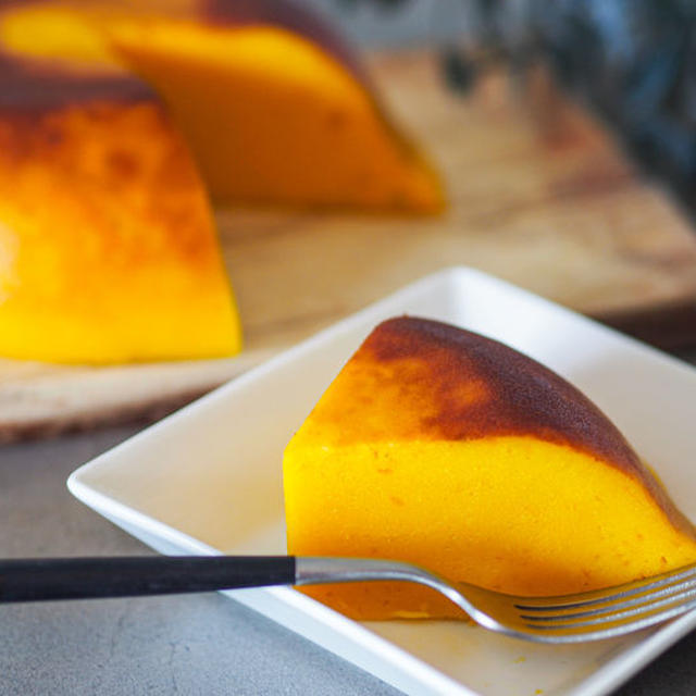 驚くほどしっとりなめらか☆パンプキンケーキ