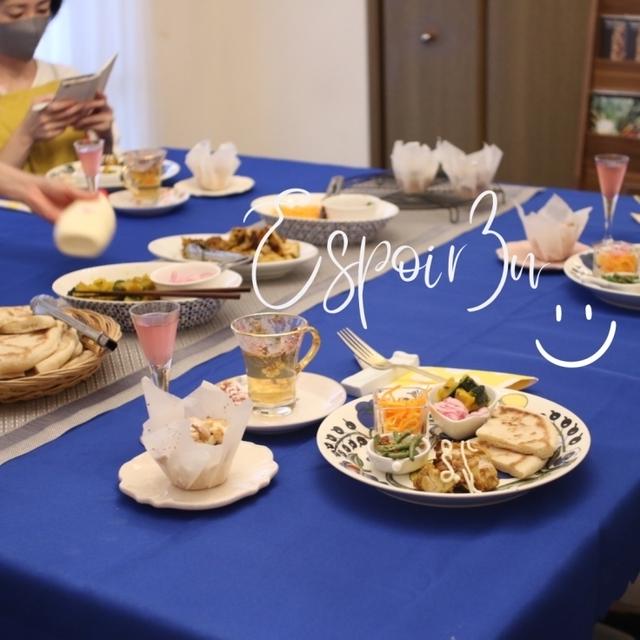 本日最終日、体にやさしいパンとお料理。来月は、アールグレーラムレーズンフランスです。