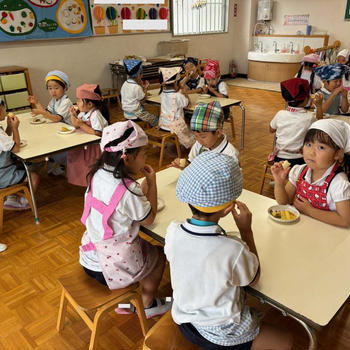 板橋明星幼稚園さま年長さん出張食育レッスン「栄養」について