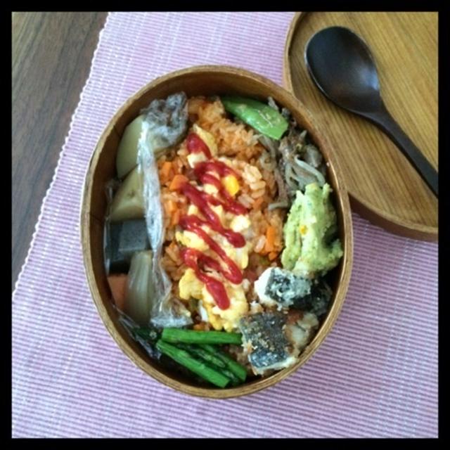 オムライス弁当^ ^
