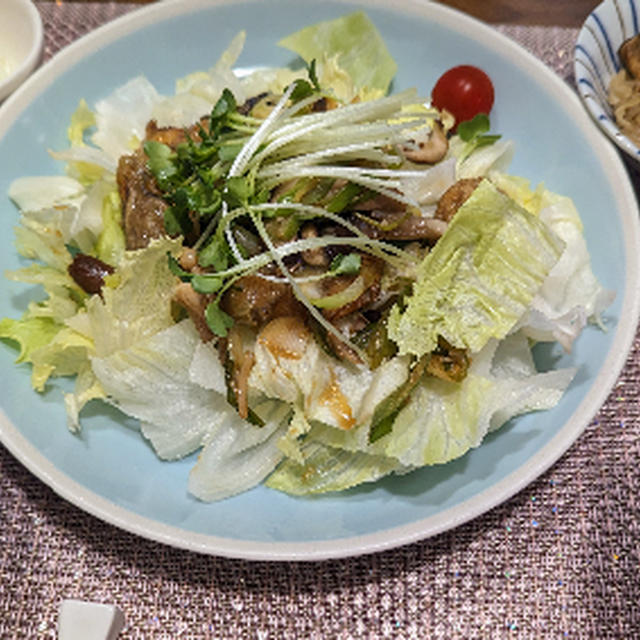 牡蠣の醤油ソテー