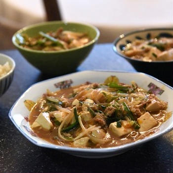野菜春雨マーボー