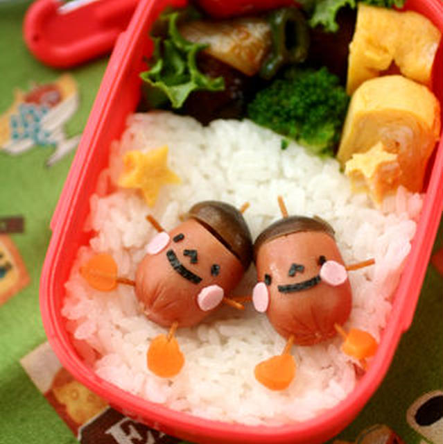 どんぐりん弁当　と　公園ホリデイ。