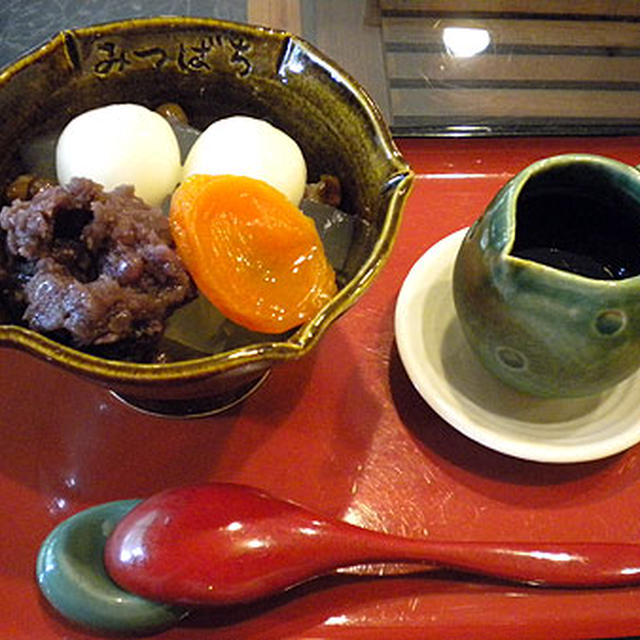 京都・みつばち「あんみつ」
