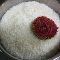 紅麹米入りご飯