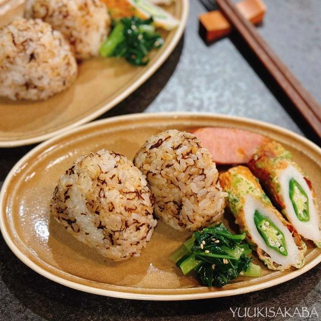 簡単おかずで朝食プレート♪ご飯も副菜も、これ一袋で料理の幅広がる！万能ふりかけ「こぶきち」