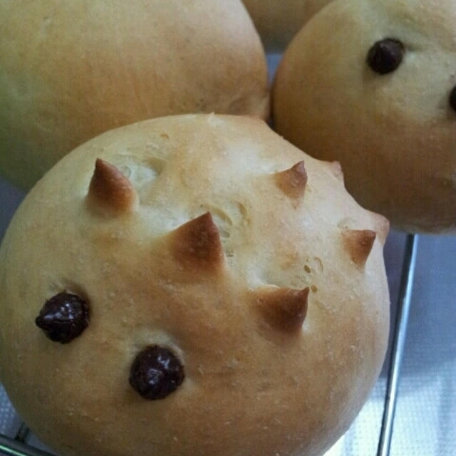 朝食パン ハリネズミさんだよ！