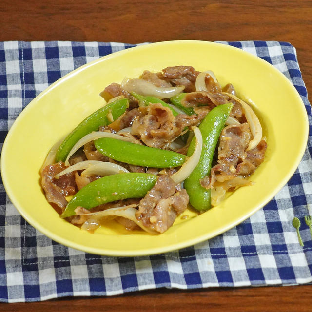 8分で簡単！豚肉と春野菜のニンニク味噌炒め