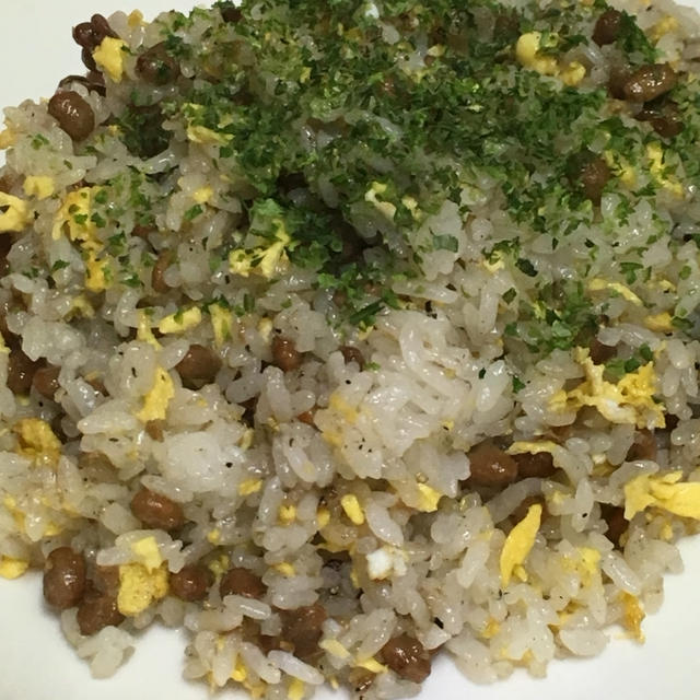 簡単納豆チャーハン