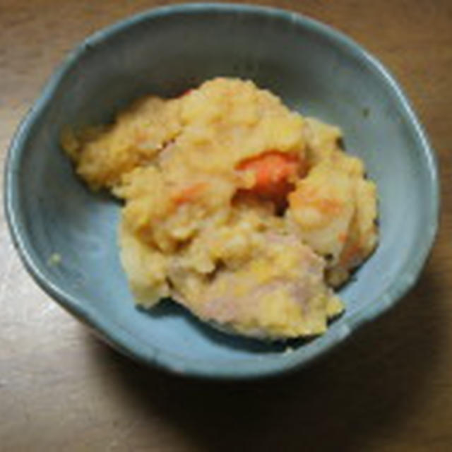 砂糖みりんを使わない肉じゃが第２弾イエロースプリットピーと自家製ハムでつくる肉じゃが