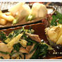 あき流居酒屋定食／肉ニラ炒め／じゃがバター／ソフト身欠きニシンと牛蒡の炒め煮他です。