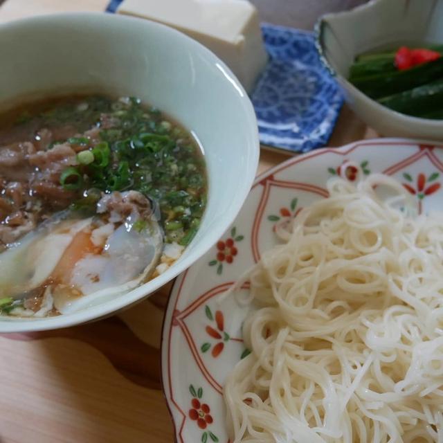 そうめん10days① 豚つゆのつけ素麺