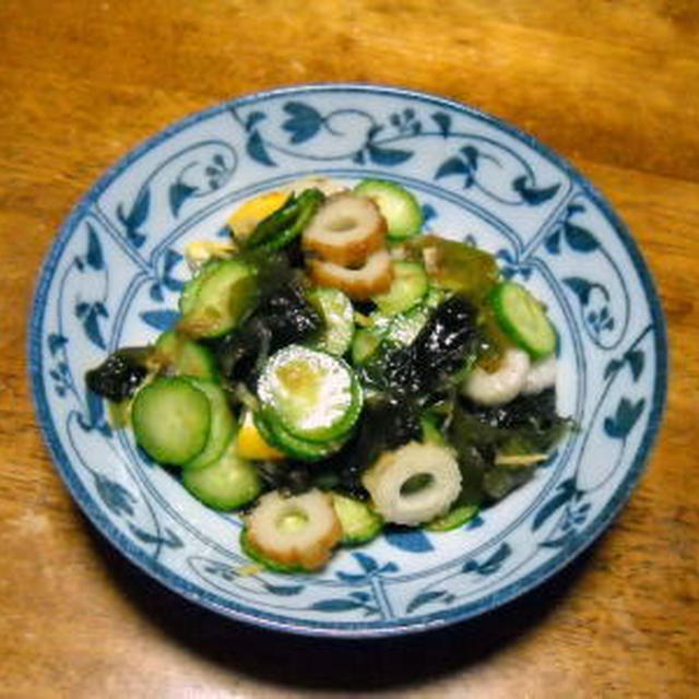 ちくわときゅうりの和え物