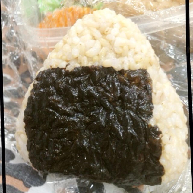 玄米の！おにぎり！