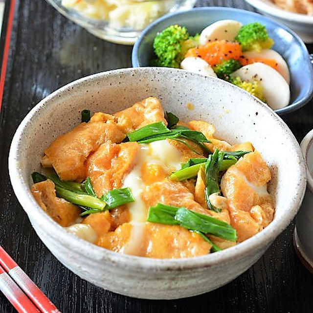 衣笠丼（きぬがさどん）がクックパッドアプリで紹介♪