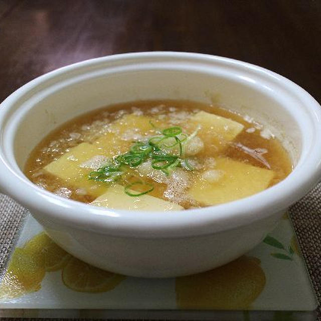 豆腐のみぞれ煮・・・寒い時期に温まる一品♪
