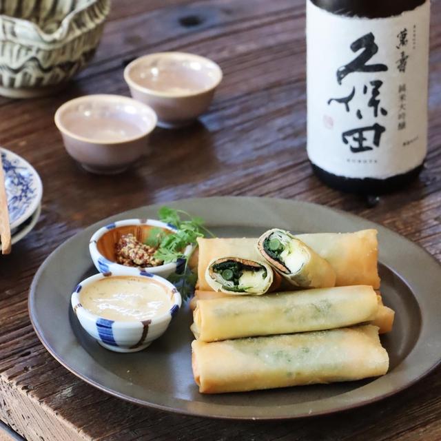 父の日におつまみ春巻き