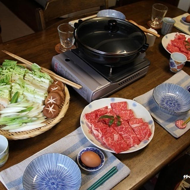 すき焼き～♪細切り豚肉のレタス包み、くらしのアンテナ掲載。