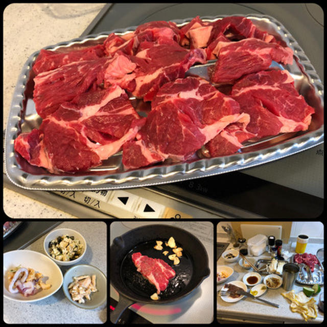立ち食いで１人ステーキ