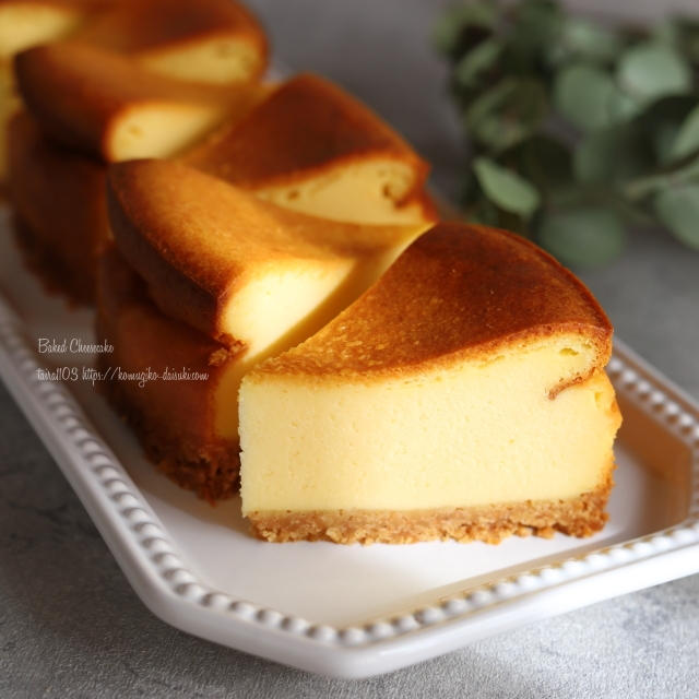 息抜きにベイクドチーズケーキ作り♪＆険しすぎたお花見❁
