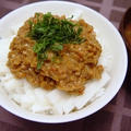 納豆と山芋のネバネバ丼（梅風味）