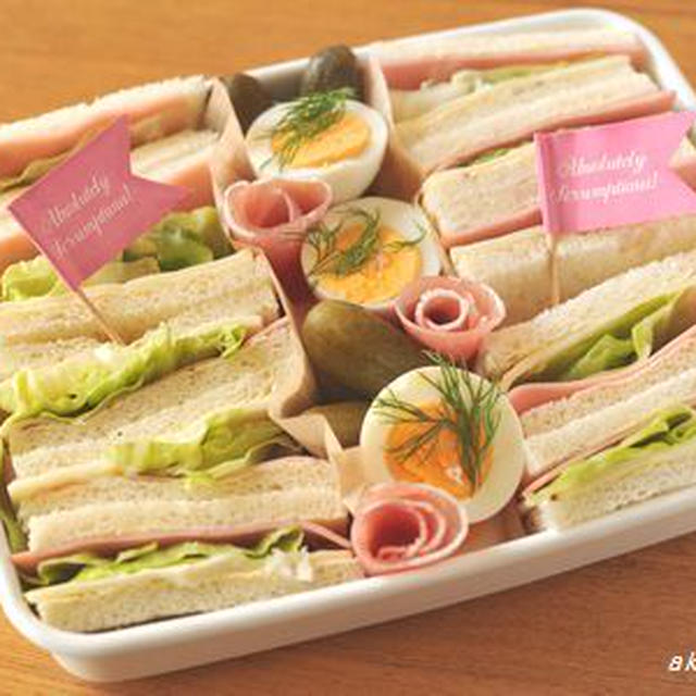 ハムチーズサンド