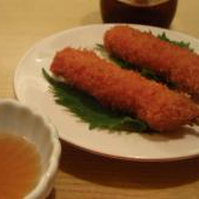 旨い串揚げや「柊」で大人のカニカマ揚げを食らう！