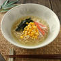 電子レンジで簡単！「わかめとカニカマの冷やしラーメン」