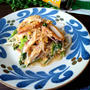 中華と和のコラボレーション☆イカとアスパラ菜の中華風卵とじ炒め【日の出野菜ぽんず】