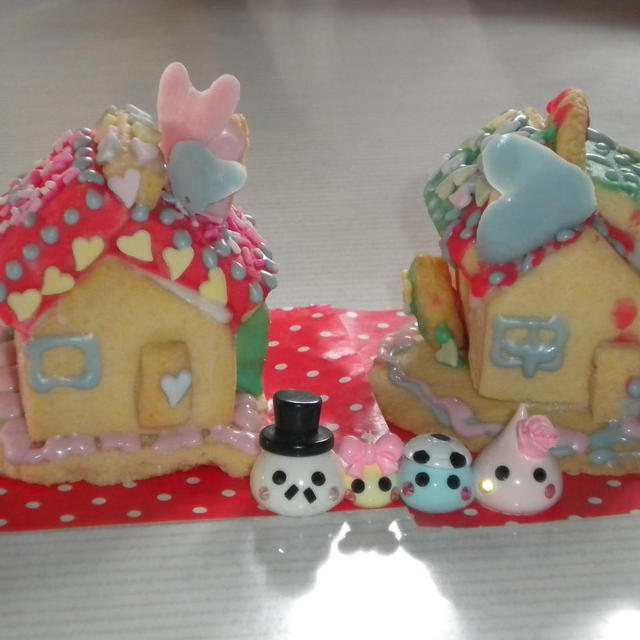 親子で簡単カラフルお菓子のお家＆ずら～りお兄ちゃん弁！！
