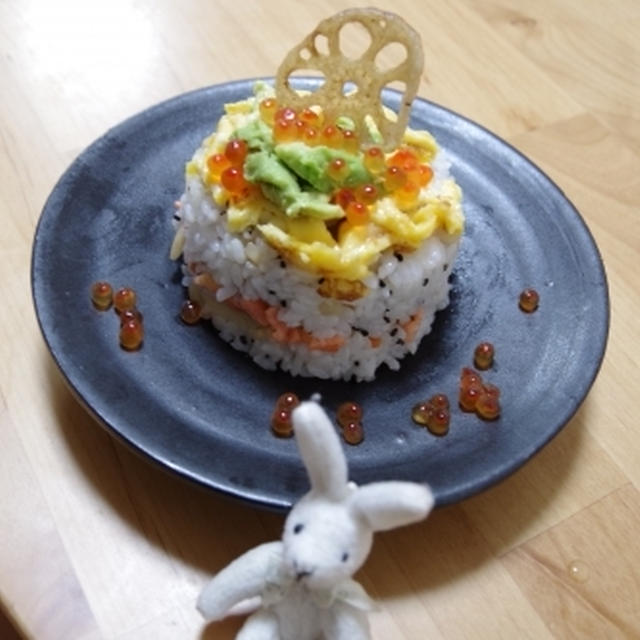 ケーキなちらし寿司☆
