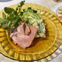 洋食屋さん風のハムサラダ