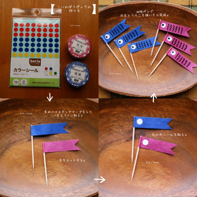 100均グッズで簡単ピック♪見れば見るほどな件