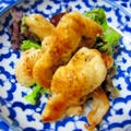 鶏皮のぎゅぎゅっとスパイシー焼