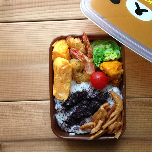今日のお弁当と今日の夜ごはんの作り置き。