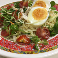ヘルシーサラダ中華麺