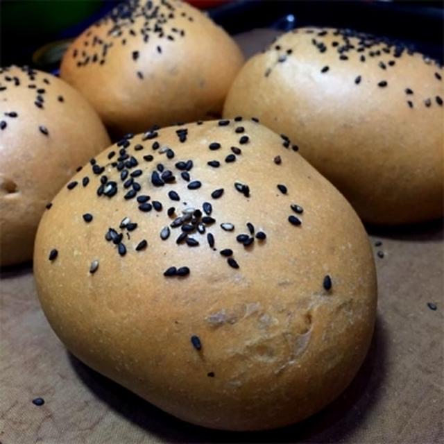 ブランの大豆あんパン