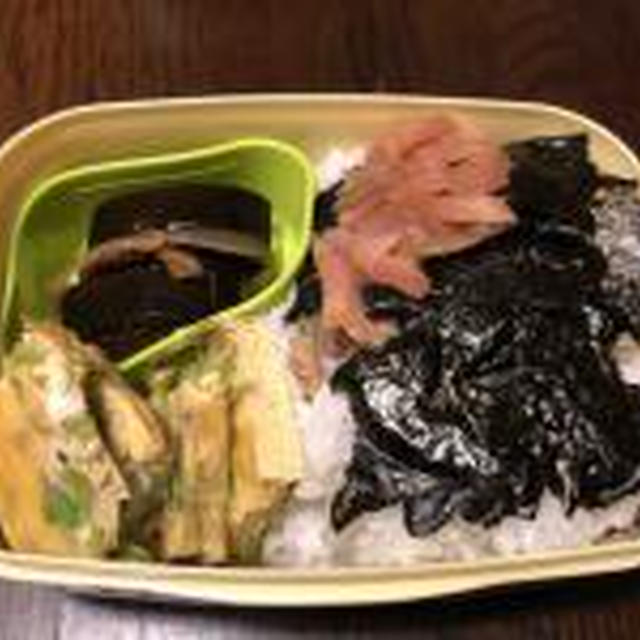 今日のお弁当
