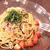 昼カフェ☆ちりめんと塩昆布の和風冷製パスタ（簡略レシピ）